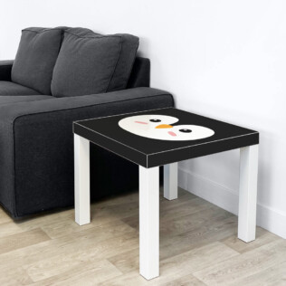 Sticker Ikea Lack Pingouin