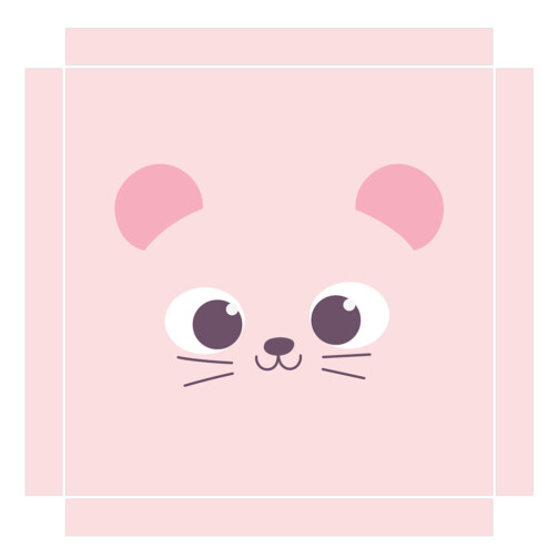 Sticker Ikea Lack Souris