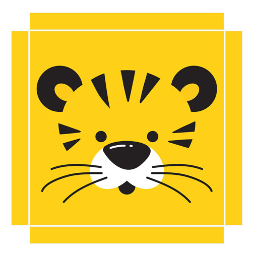 Sticker Ikea Lack Tiger