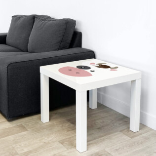 Sticker Ikea Lack Vache