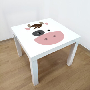 Sticker Ikea Lack Vache