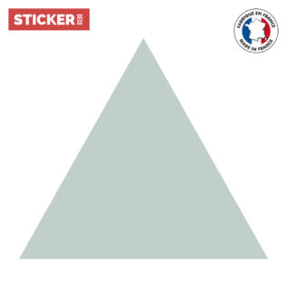 Sticker Triangle Vert Amande