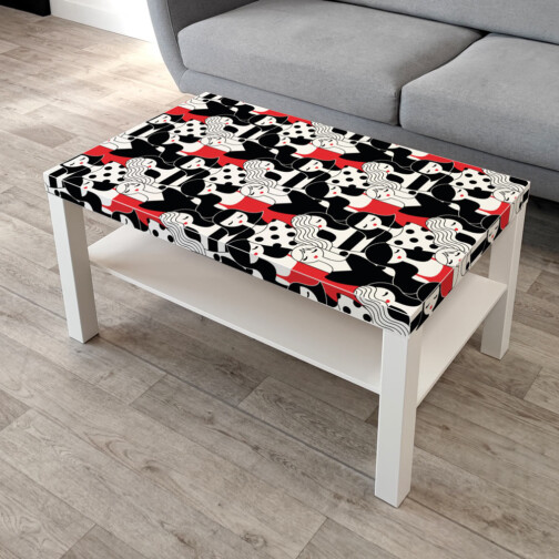 Sticker Ikea Lack Beauty 90x55cm