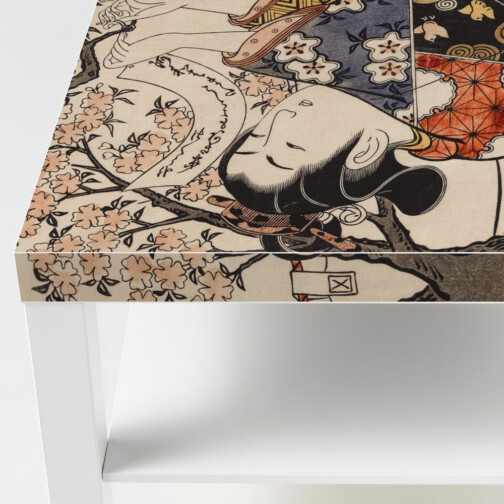 Sticker Ikea Lack Art Chinois 90x55cm
