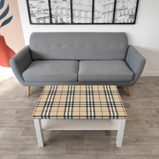 Sticker Ikea Lack Carreaux 90x55cm