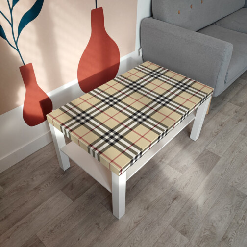 Sticker Ikea Lack Carreaux 90x55cm