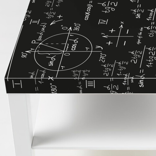 Sticker Ikea Lack Chevalet 90x55