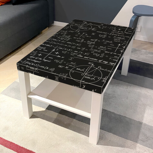 Sticker Ikea Lack Chevalet 90x55