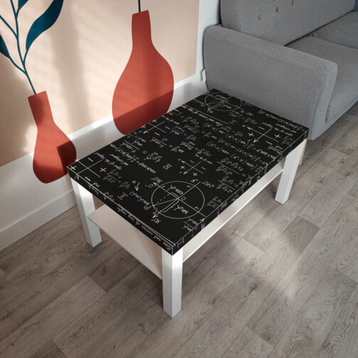 Sticker Ikea Lack Chevalet 90x55