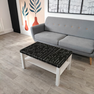 Sticker Ikea Lack Chevalet 90x55