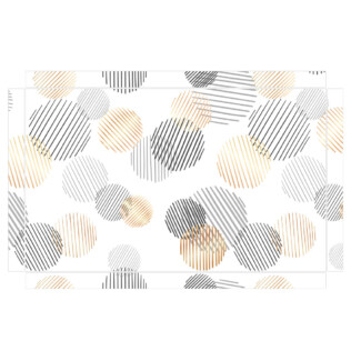 Sticker Ikea Lack Chic Blanc 90x55cm