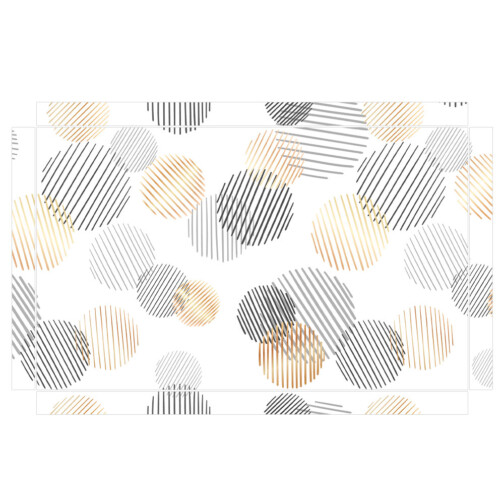 Sticker Ikea Lack Chic Blanc 90x55cm