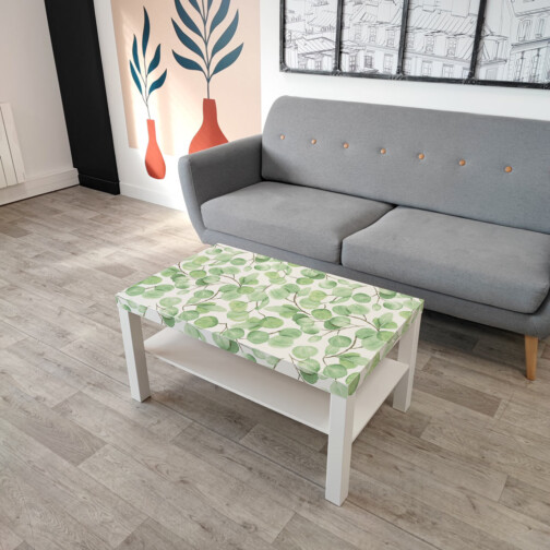 Sticker Ikea Lack Eucalyptus 90x55cm