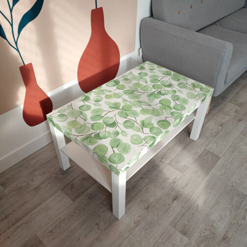 Sticker Ikea Lack Eucalyptus 90x55cm
