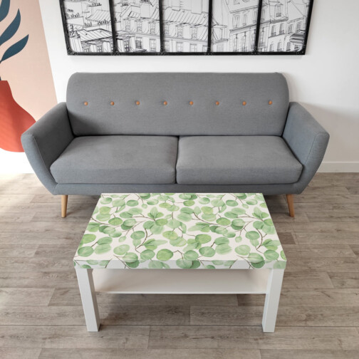 Sticker Ikea Lack Eucalyptus 90x55cm