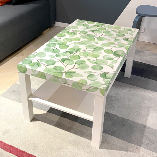 Sticker Ikea Lack Eucalyptus 90x55cm