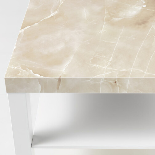 Sticker Ikea Lack Marbre Crema 90x55cm