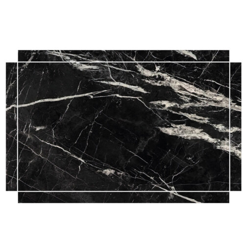 Sticker Ikea Lack Marbre Marquina 90x55cm
