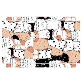 Sticker Ikea Lack Minou Matou 90x55cm