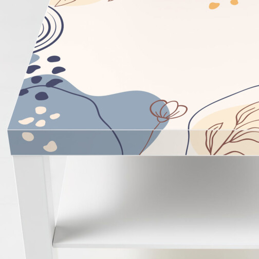Sticker Ikea Lack Nature Minimaliste 90x55cm