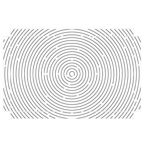 Sticker Ikea Lack Spirale 90x55cm