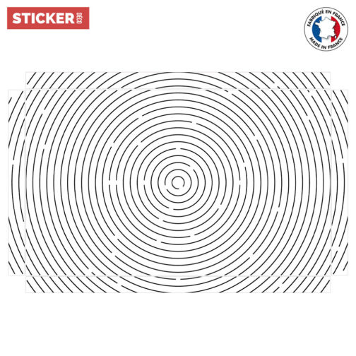 Sticker Ikea Lack Spirale 90x55cm