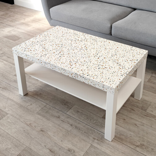 Sticker Ikea Lack Terrazzo Classique 90x55cm