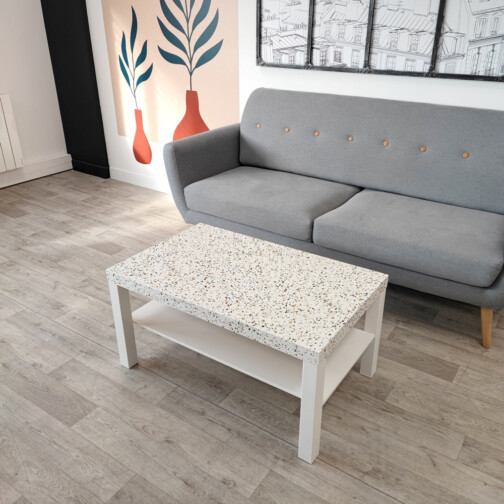 Sticker Ikea Lack Terrazzo Classique 90x55cm
