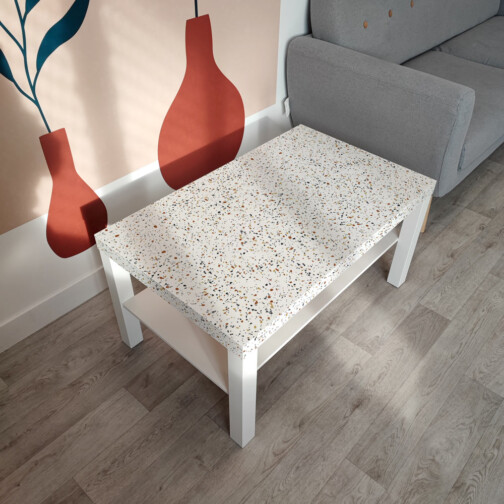 Sticker Ikea Lack Terrazzo Classique 90x55cm