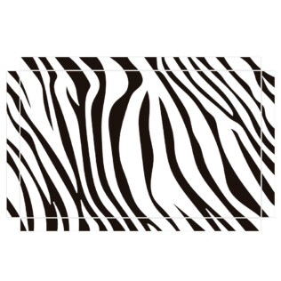Sticker Ikea Lack Zebre 90x55cm