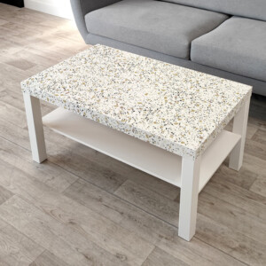 Sticker Ikea Lack Granito Terrazzo 90x55cm