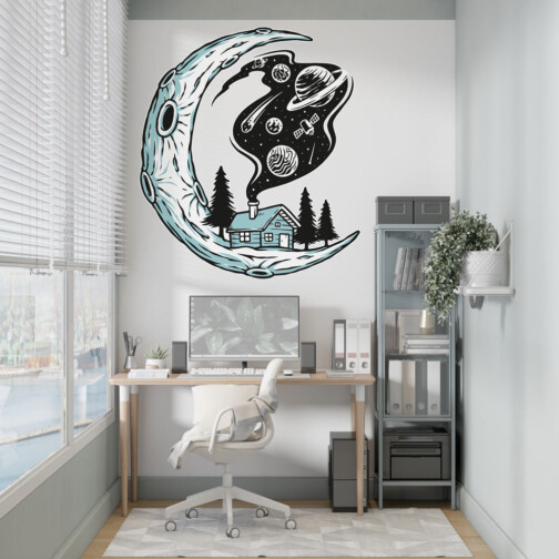 Sticker Chalet Lunaire