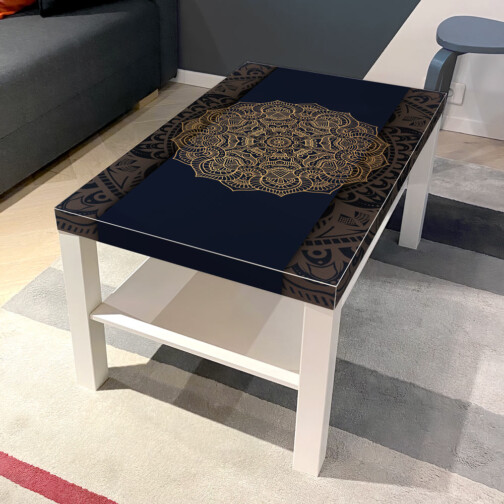 Sticker Ikea Lack Mandala Chakra 90x55cm
