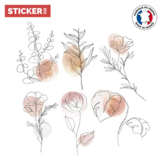 Stickers muraux plantes et végétation