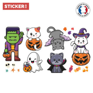Sticker Planche Halloween