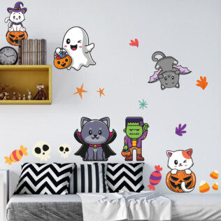 Sticker Planche Halloween