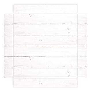 Sticker Ikea Bois Blanc 35x35cm