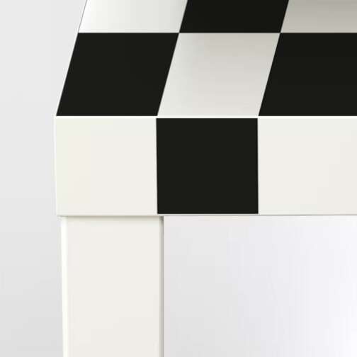 Sticker Ikea Damier Noir 35x35cm