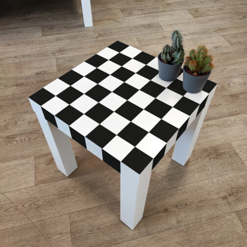 Sticker Ikea Damier Noir 35x35cm