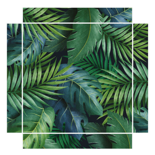Sticker Ikea Exotique 35x35cm