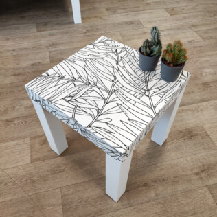 Sticker Ikea Feuilles Tropicales 35x35cm