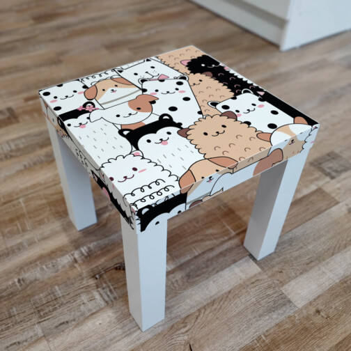 Sticker Ikea Lack Minou Matou 35x35cm