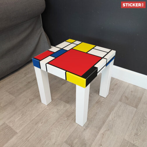 Sticker Ikea Mondrian 35x35cm