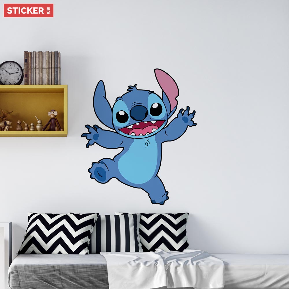 Stitch Wall Decor pour chambre d'enfant Wall Stickers Home Decoration :  : Cuisine et Maison