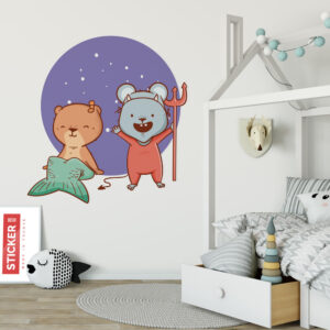 Sticker Animaux Déguisés