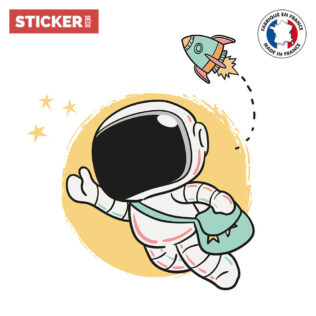 Sticker Astronaute Pastel