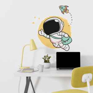 Sticker Astronaute Pastel