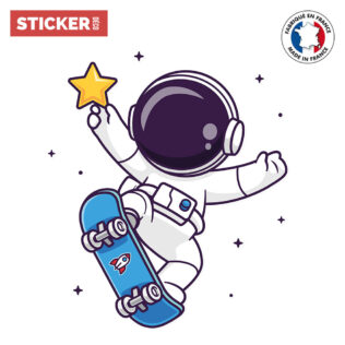 Sticker Astronaute Skate