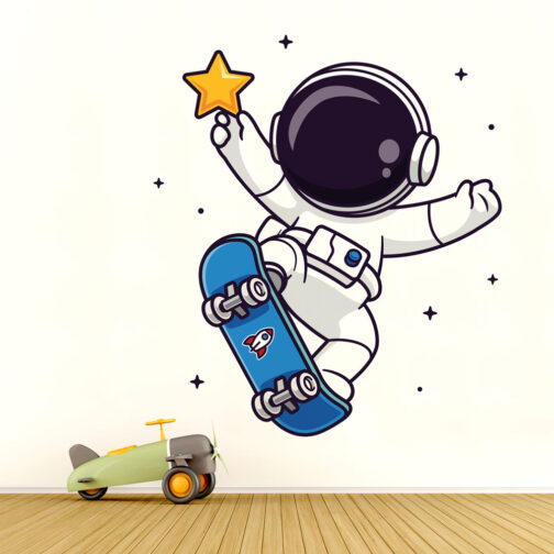 Sticker Astronaute Skate