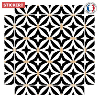 Sticker Ikea Lack Carreaux De Ciment 35x35cm